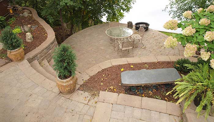 Diggers Construction stairs and patio construction in North Okanagan